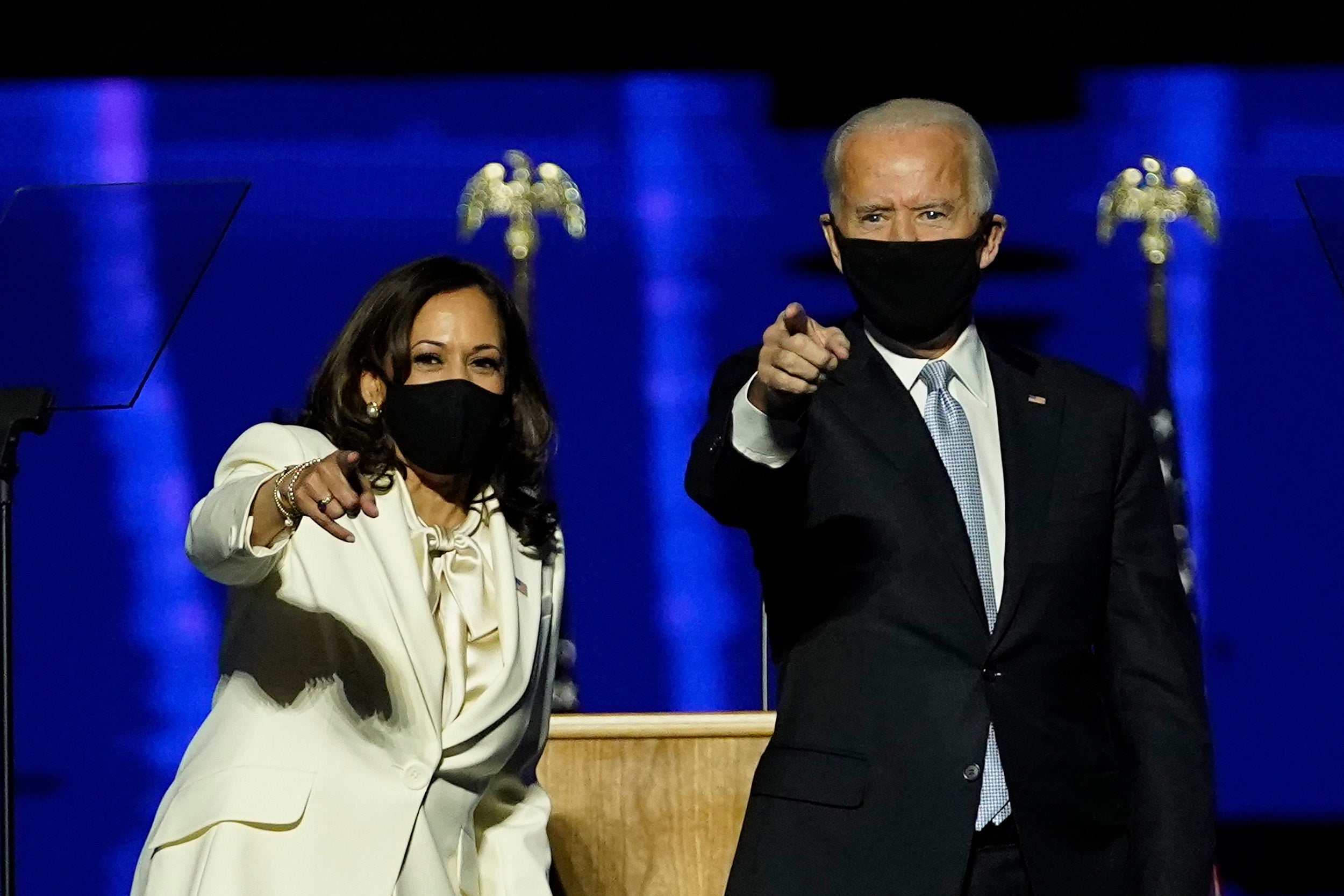 Joe Biden and Kamala Harris