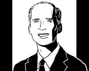 Drawing of Natt Gant