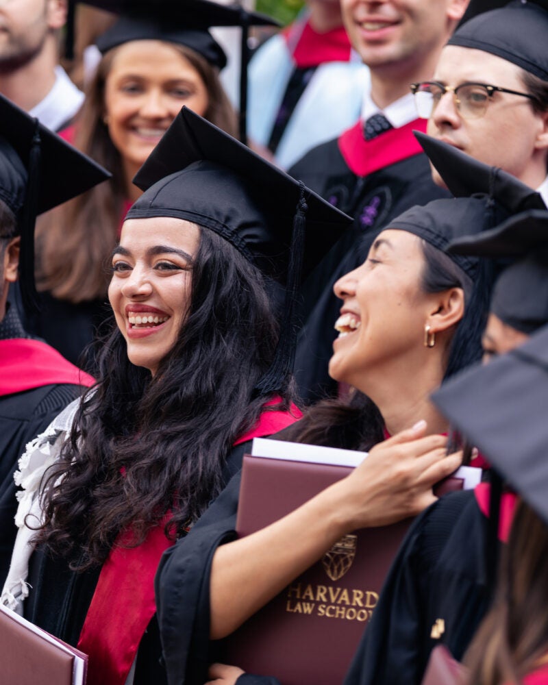 Students at HLS Commencement